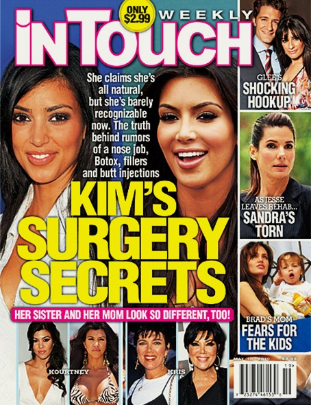 kim kardashian plastic surgery 2011. Kim Kardashian rumors or truth